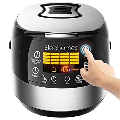 Led Touch Control Electric Rice Cooker Elechomes Cr