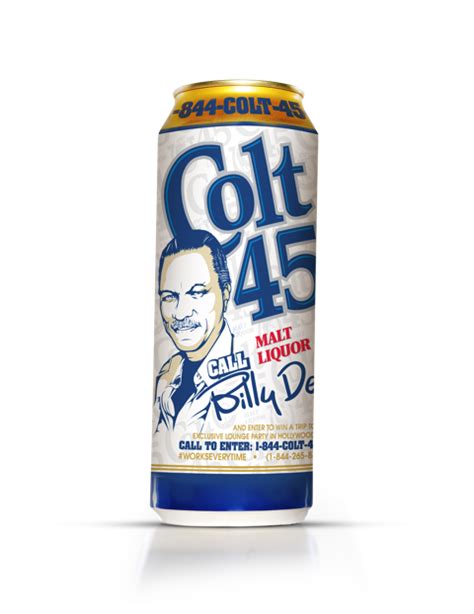 Colt 45 Beer Billy Dee Williams