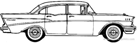 Pastell belair by emre hanoğlu. Library of 1957 chevy bel air black and white vector black ...