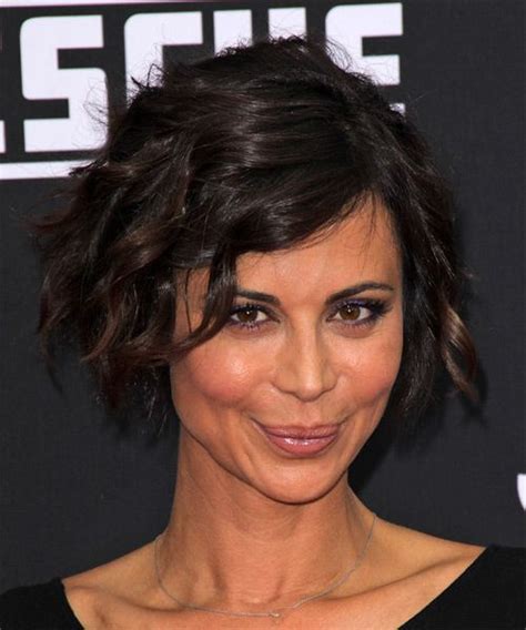 Markham hair salon and spa www.fyhairandspa.com Catherine Bell Hairstyle - Short Wavy Casual. Try on this ...