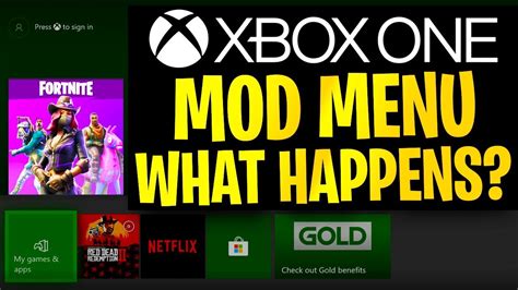 Putting A Mod Menu On My Xbox One Using A Mod Website Xbox One