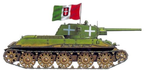 T 34 Regio Esercito 62° Gruppo Corazzato 120 Reggimento Dartiglieria