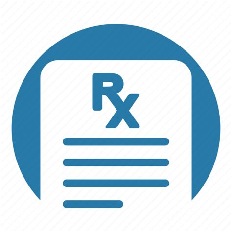 Medical Medication Pharmaceutical Pharmacy Prescription Icon