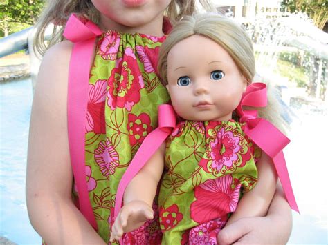 Easter Dress Matching Clothing For American Girl Doll Matching Outfit