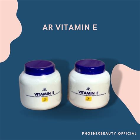 Jual Ready Ar Vitamin E Moisturizing Cream Enriched With Sunflower