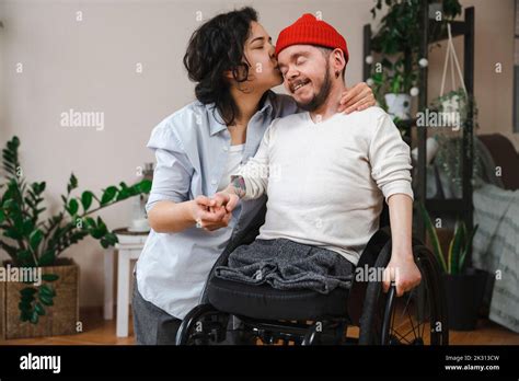 Disability Kissing Hi Res Stock Photography And Images Alamy