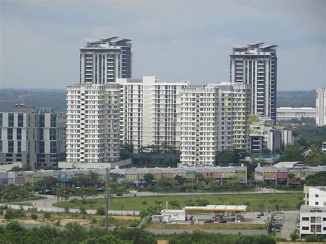 High Rise Residential Apartment Building With Modern Facade Design