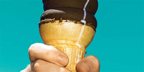 Whats Inside Dairy Queens Chocolate Dipped Cone Lots Of Air WIRED