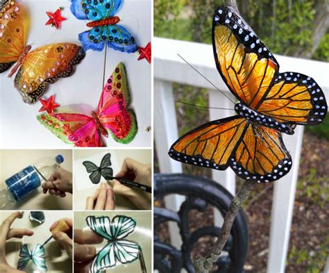 Diy Plastic Bottle Butterflies Are Gorgeous Pop Bottle Crafts