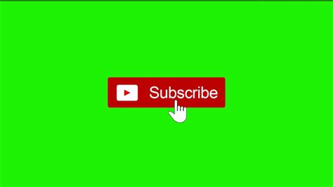 Discover 1 subscribe green screen design on dribbble. Click The Subscribe Button Green Screen - YouTube