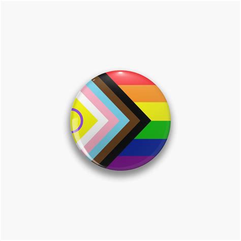 2021 Intersex Inclusive Progress Pride Flag Pin For Sale By Nyxfn