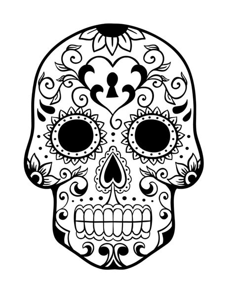Page 1 of 3 next ». Dia de los muertos day of the dead to color for kids - Dia ...