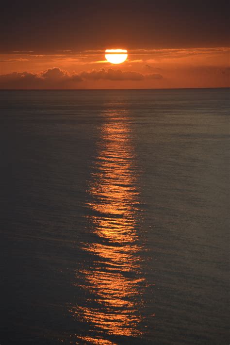 Free Images Beach Sea Coast Ocean Horizon Sun Sunrise Sunset