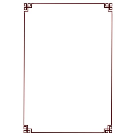 brown border, brownish border, brown gradient border, chinese, style, hollow, frame, brown, flat ...
