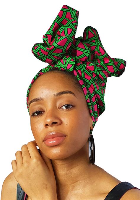 We Create Beautiful Handmade Head Wraps For Women Made From Authentic African Print Fabric Our