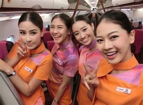 【thailand】 Thai Smile Cabin Crew タイ・スマイル 客室乗務員 【タイ】 Flight Attendant Stewardess Cabin Crew