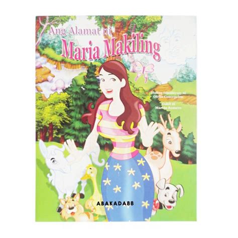 Ang Alamat Ni Maria Makiling Englishtagalog Story Book Shopee
