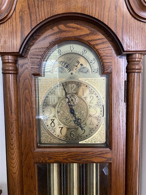 ridgeway curio grandfather clock ebay