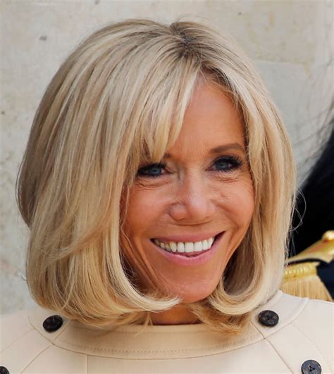 Née trogneux tʁɔɲø, previously auzière ozjɛːʁ; Age-Appropriate: Brigitte Macron Breaks Fashion Rules at ...