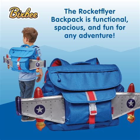 Kids Backpacks Rocketflyer Childrens Backpack Ages 3 To 10 Bixbee
