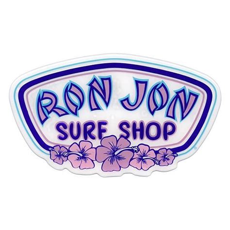 ron jon hibiscus dome sticker surf stickers surf shop stickers ron jon surf shop