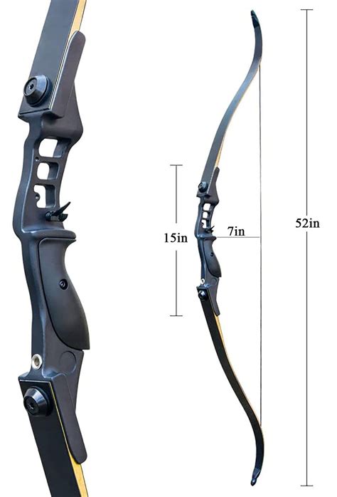 Buy Vogbel 52 Bow And Arrow For Adults Archery Recurve Bow Takedown