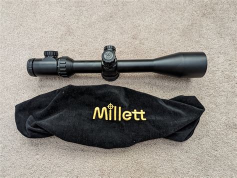 Millett Rifle Scope Tactical Trs 1 30mm Tube 4 16x 50mm Side Focus