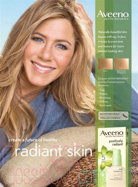 Jennifer Aniston New Celebrity Endorsement Ads For Aveeno Jennifer