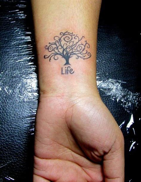 Tree Of Life Tattoo On Wrist Wrist Tree Tattoo Wrist Tattoos Small