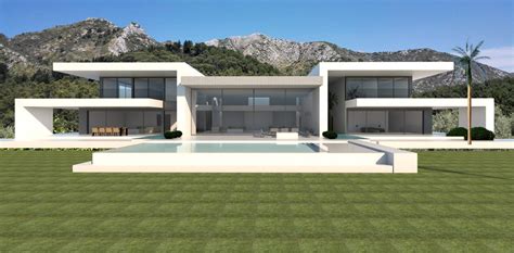 Dominant Views In Marbella Club Golf Modern Villa Design Modern