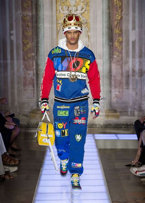 MOSCHINO SPRING SUMMER 2016 MEN'S COLLECTION | The Skinny Beep
