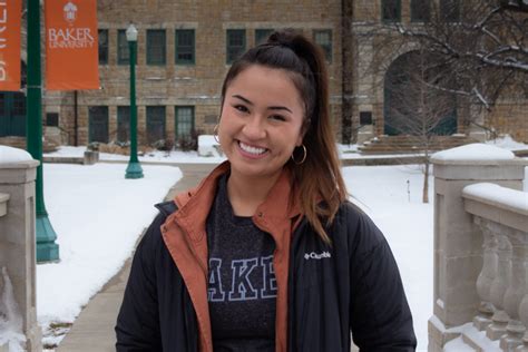 Senior Jasmine White Reflects On Her College Experiences The Baker Orange