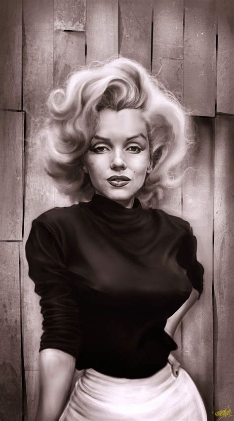 Caricatura De Marilyn Monroe With Images Marilyn Monroe Artwork
