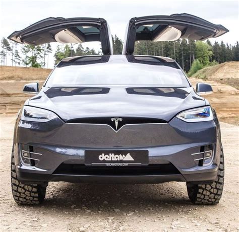 Tesla Model X Gets The Battlecar Off Road Treatment Tesla Model X