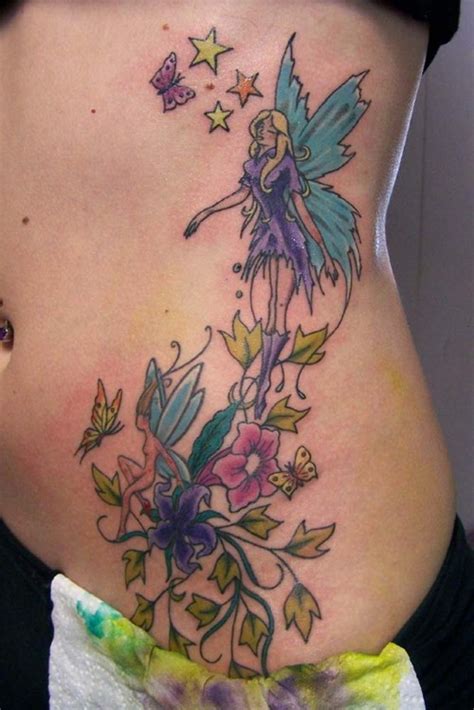 22 Most Popular Flower Fairy Tattoo Images
