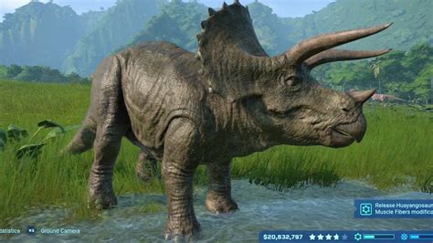 Jurassic World Evolution Triceratops Gameplay Ps4 Hd 1080p60fps Youtube
