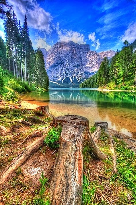 Lake Braies Dolomiti Italy A1 Pictures