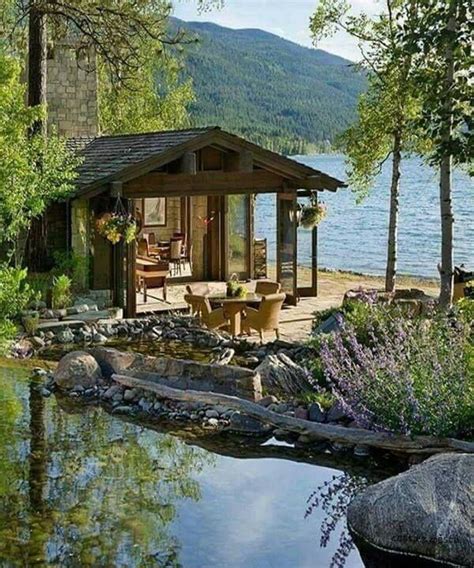 Pin By Mario Villalobos On Lake Camp Cabins And Cottages Lake House