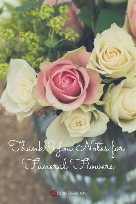 Rebecca Cunningham What To Write For Thank You For Funeral Flowers