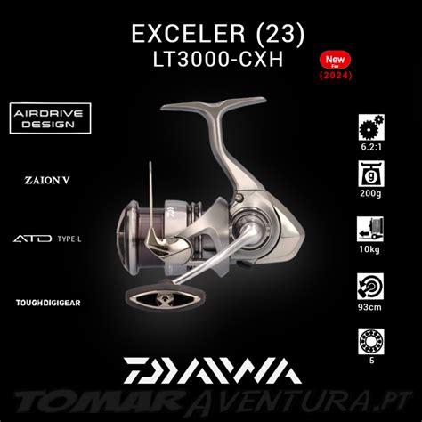 Daiwa Exceler 23 LT 3000 CXH