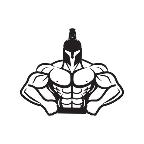 Spartan Fitness And Gym Logo Vector Image 14399808 Vector Art At Vecteezy