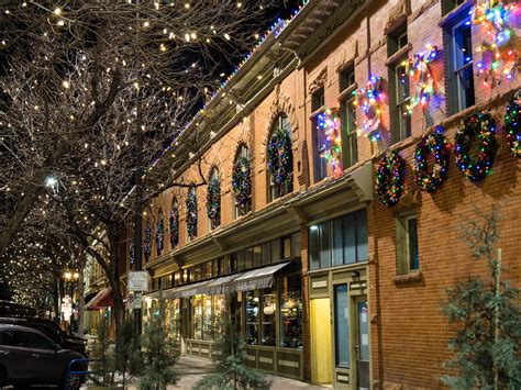 Downtown Fort Collins Co Merry Christmas Everyone Flickr