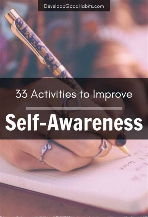 33 Self Awareness Activities For Adults And Students With Images