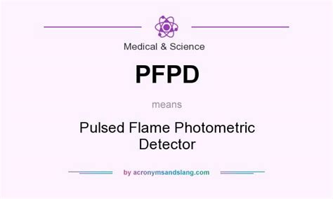 Pfpd Pulsed Flame Photometric Detector In Medical And Science By
