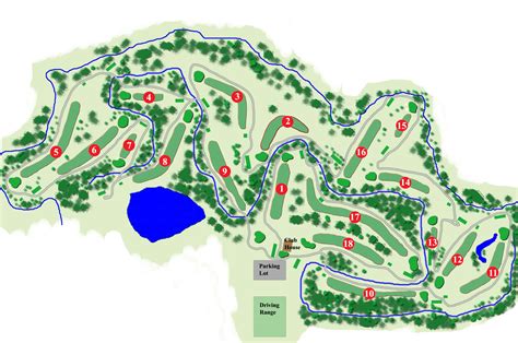 Course Map Pheasant Country Golf Course