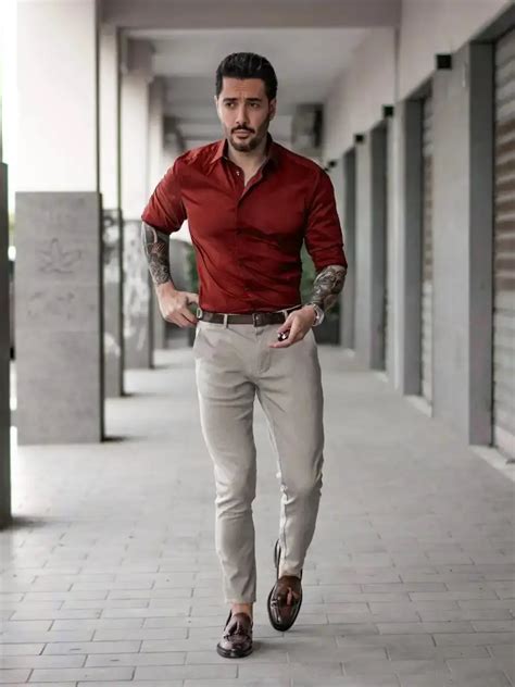 10 Best Maroon Shirt Matching Pant Ideas Maroon Shirts Combination