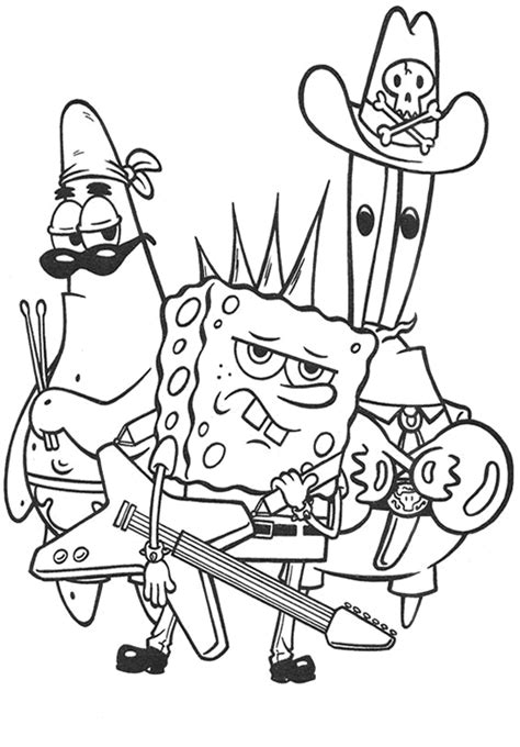 30 Desenhos Do Bob Esponja Para Colorir E Imprimir Online Cursos