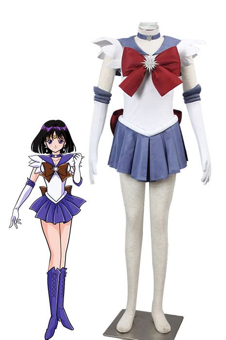 Sailor Moon Sailor Saturn Tomoe Hotaru Combattant Les Cosplays Uniformes Cosplay Cosplay