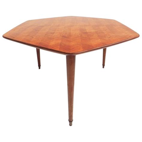 Beautiful Hexagonal Dining Table For Sale At 1stdibs