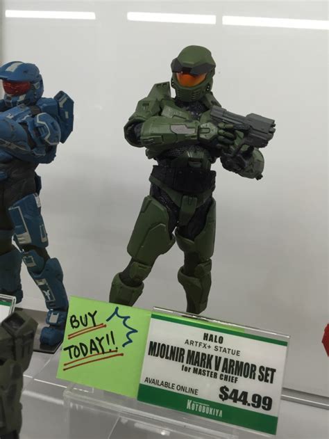 Kotobukiya Master Chief Mark V Armor Figure Halo Toy News